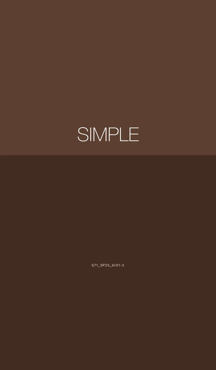 [LINE着せ替え] b71_25_ブラウン1-3の画像1