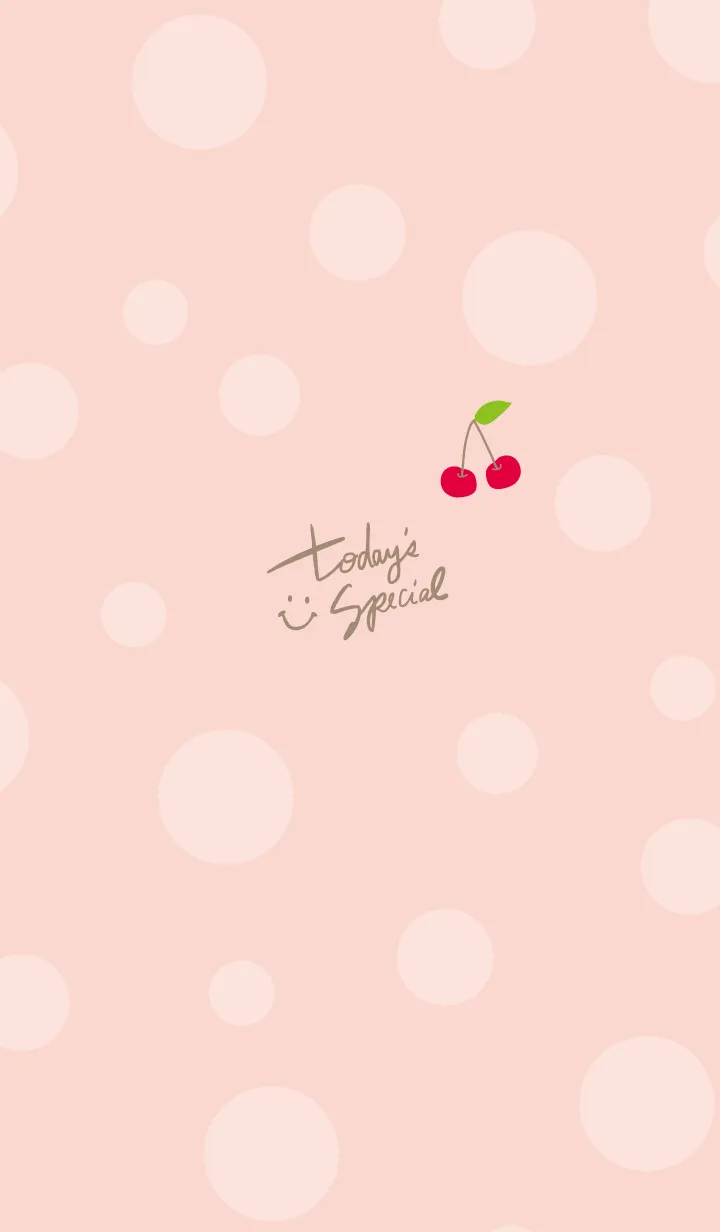 [LINE着せ替え] かわいい さくらんぼ22の画像1