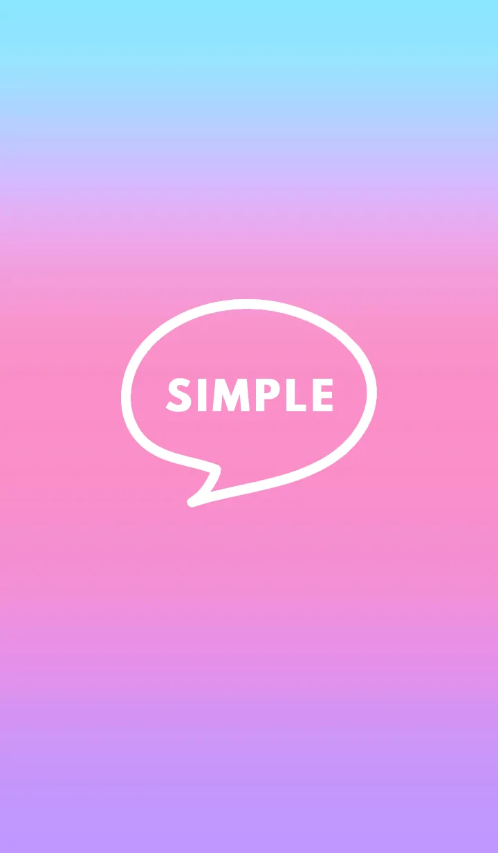 [LINE着せ替え] シンプル グラデーション 06の画像1