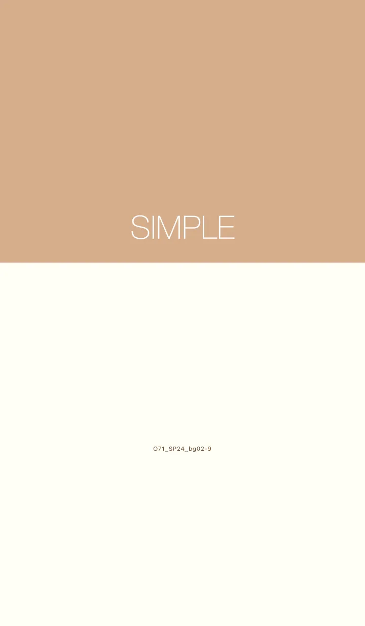 [LINE着せ替え] O71_24_ベージュ2-9の画像1