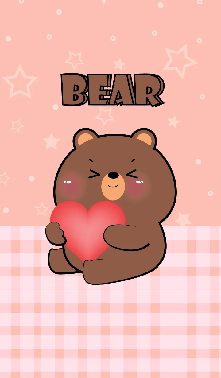 [LINE着せ替え] Very Lovely Bear Theme (JP)の画像1