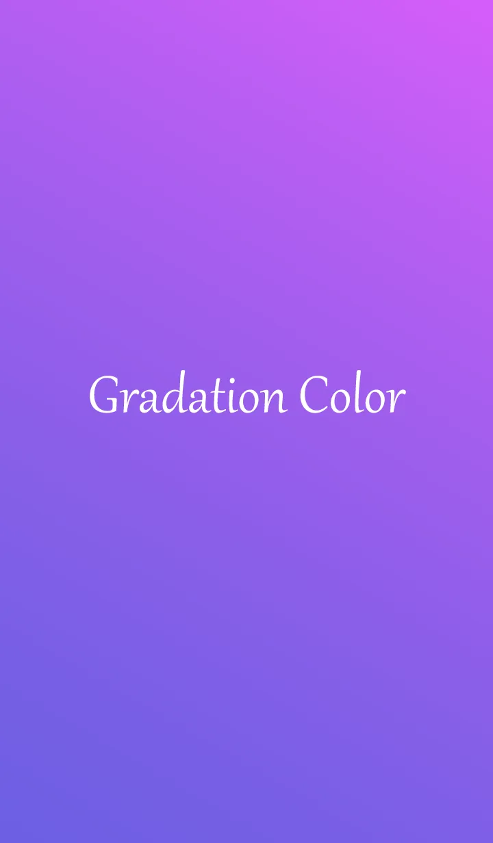 [LINE着せ替え] Gradation Color *Purple 8*の画像1