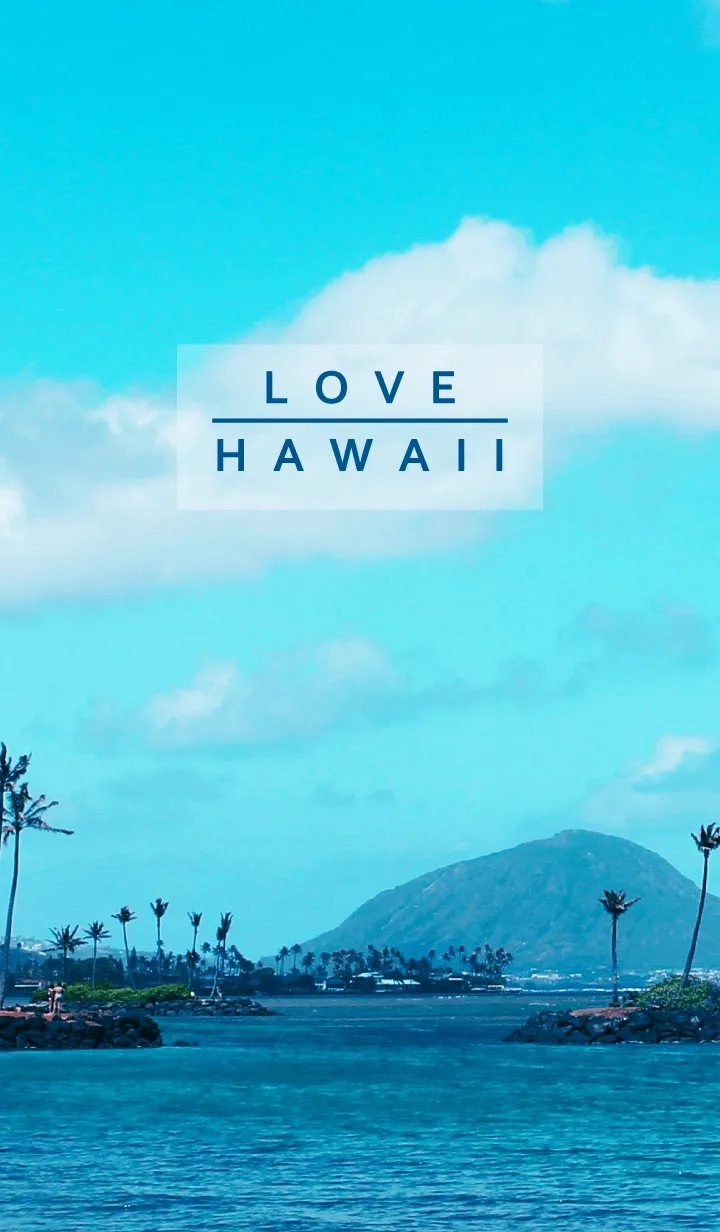 [LINE着せ替え] I LOVE HAWAII-MEKYM 14の画像1