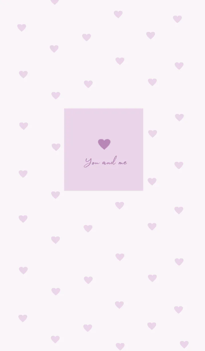 [LINE着せ替え] pattern_heart #purpleの画像1