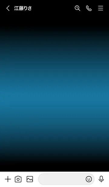 [LINE着せ替え] SAXE BLUE ICON THEME -MEKYM-の画像3