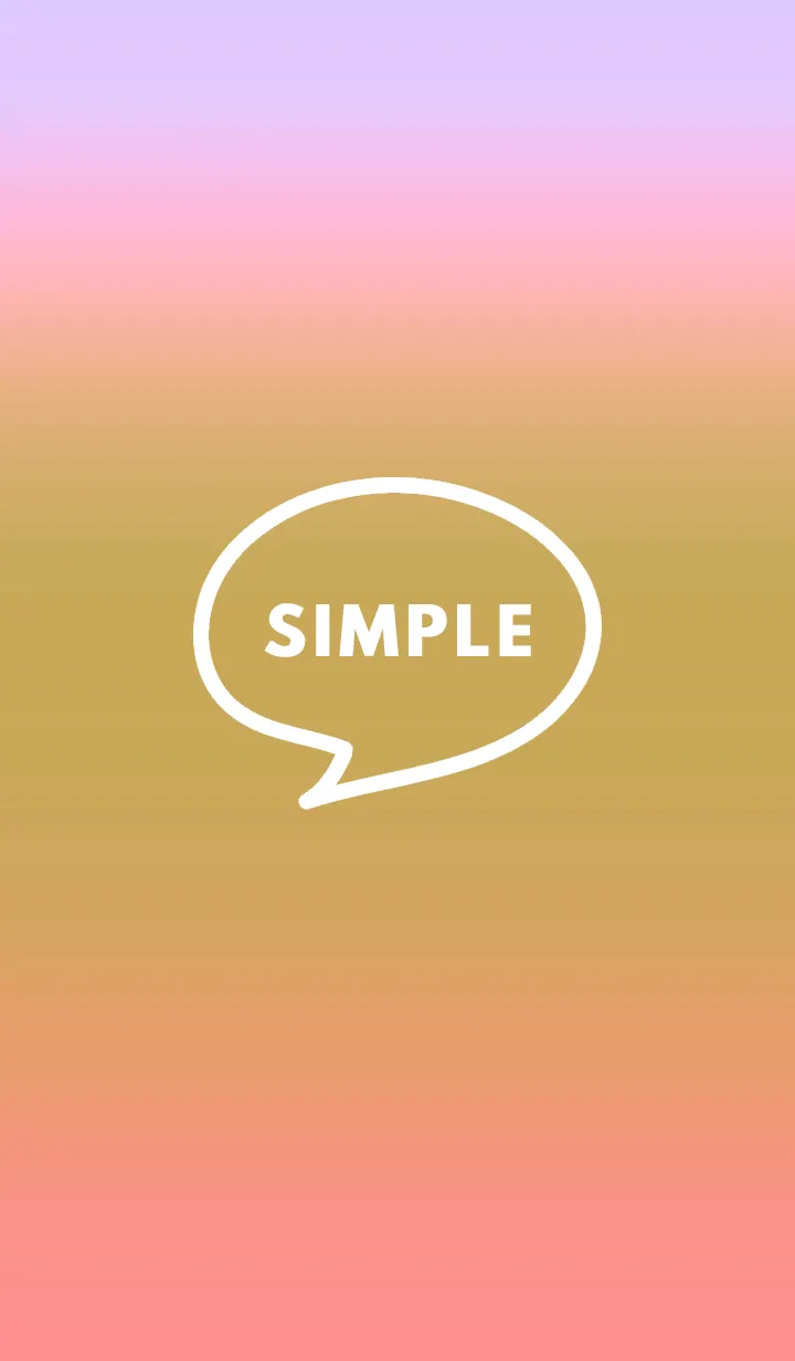 [LINE着せ替え] シンプル グラデーション 09の画像1