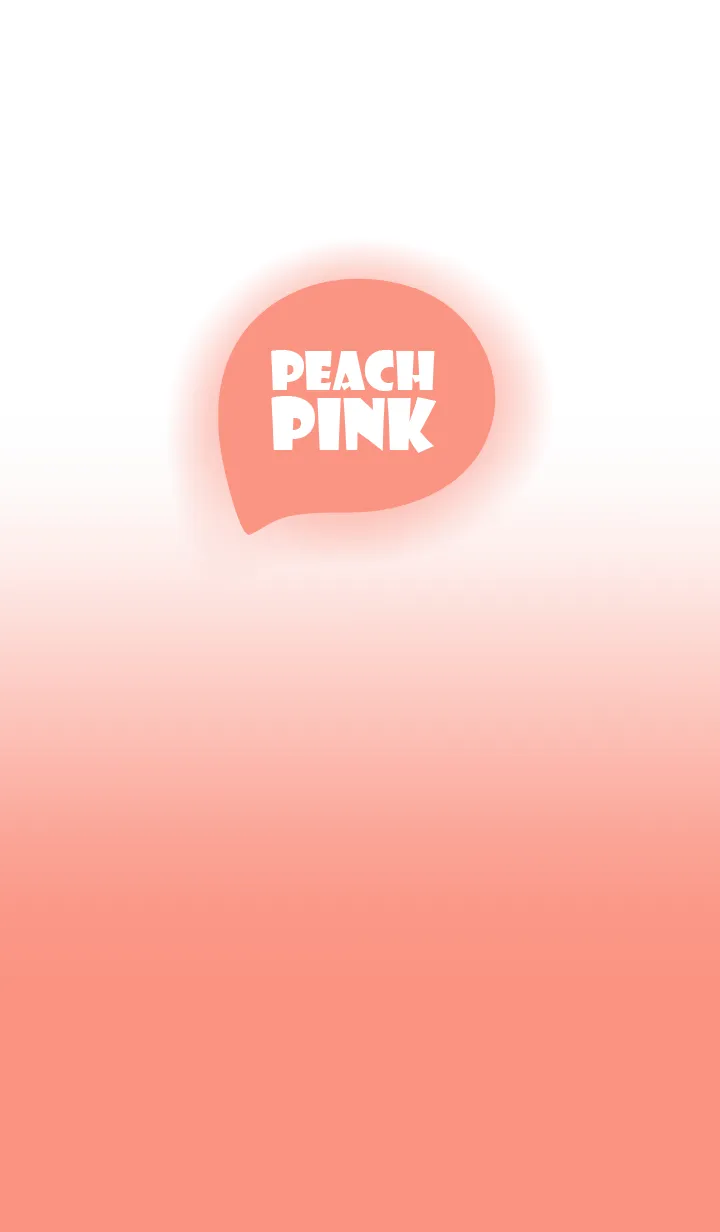 [LINE着せ替え] Peach Pink  & White Theme (JP)の画像1