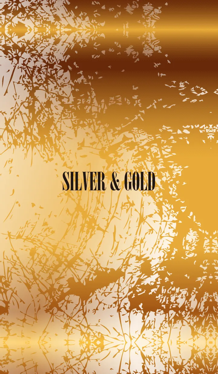 [LINE着せ替え] SILVER & GOLD.の画像1