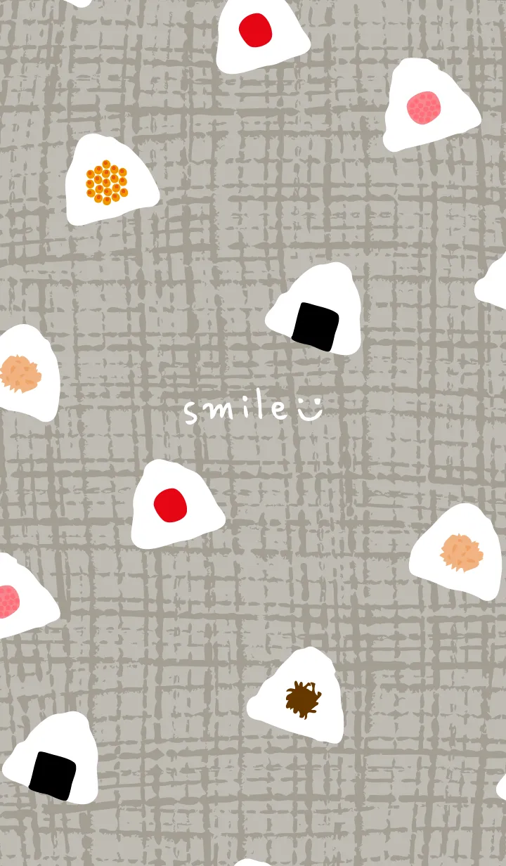 [LINE着せ替え] おにぎり たくさん3の画像1