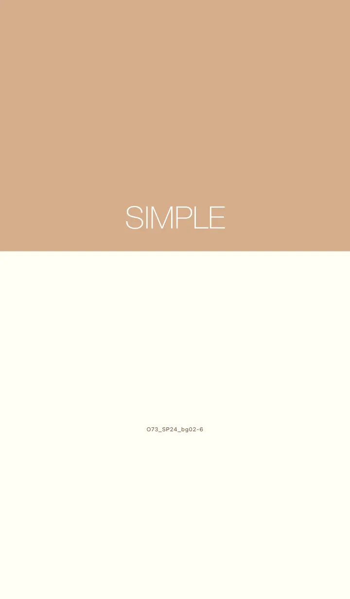 [LINE着せ替え] O73_24_ベージュ2-6の画像1