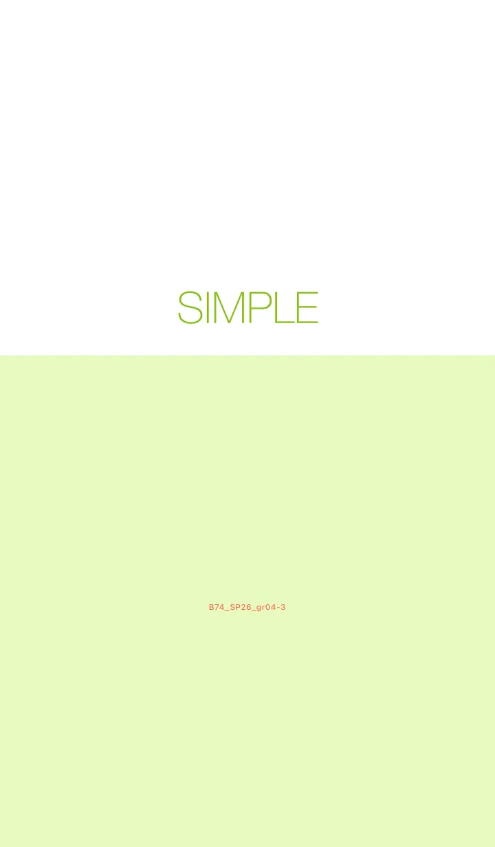 [LINE着せ替え] B74.26_グリーン4-3の画像1