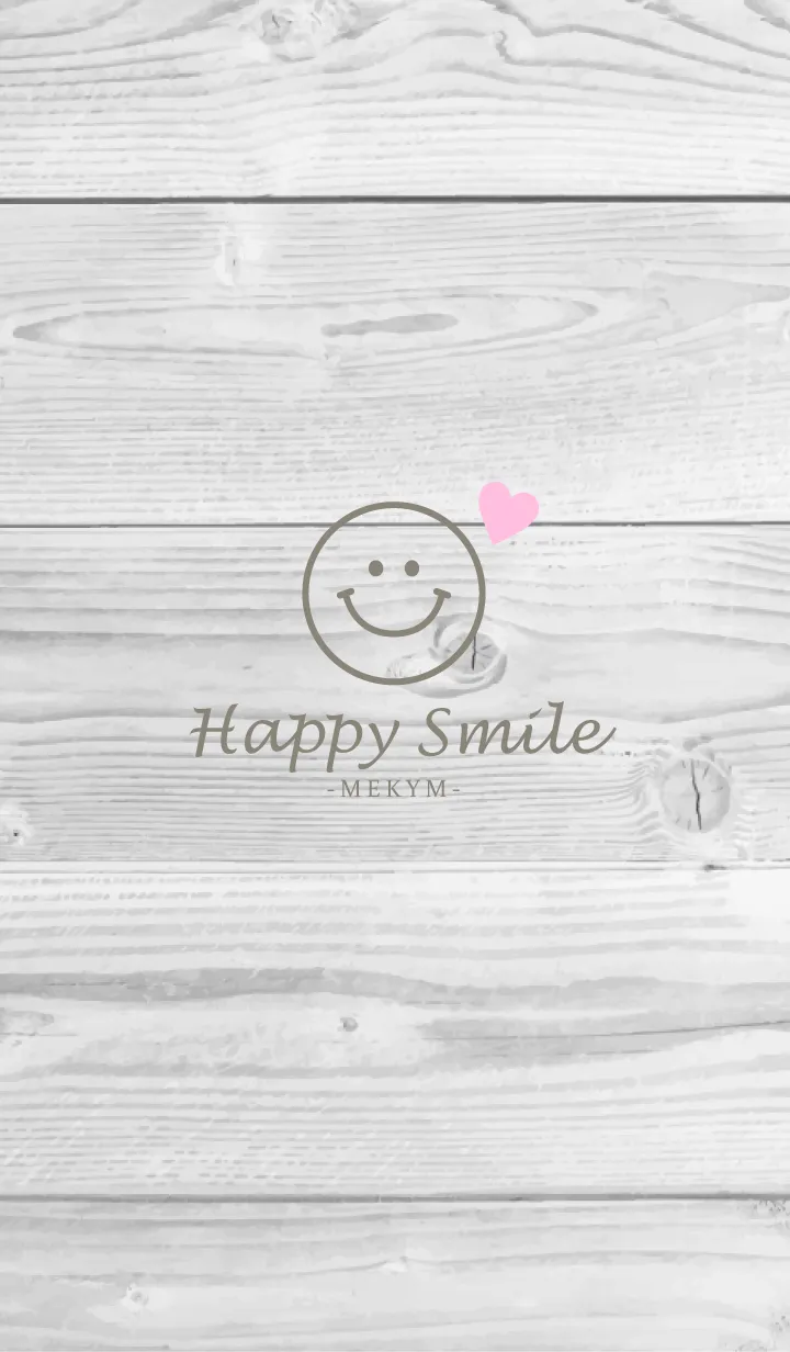 [LINE着せ替え] Happy Smile-MEKYM 34の画像1