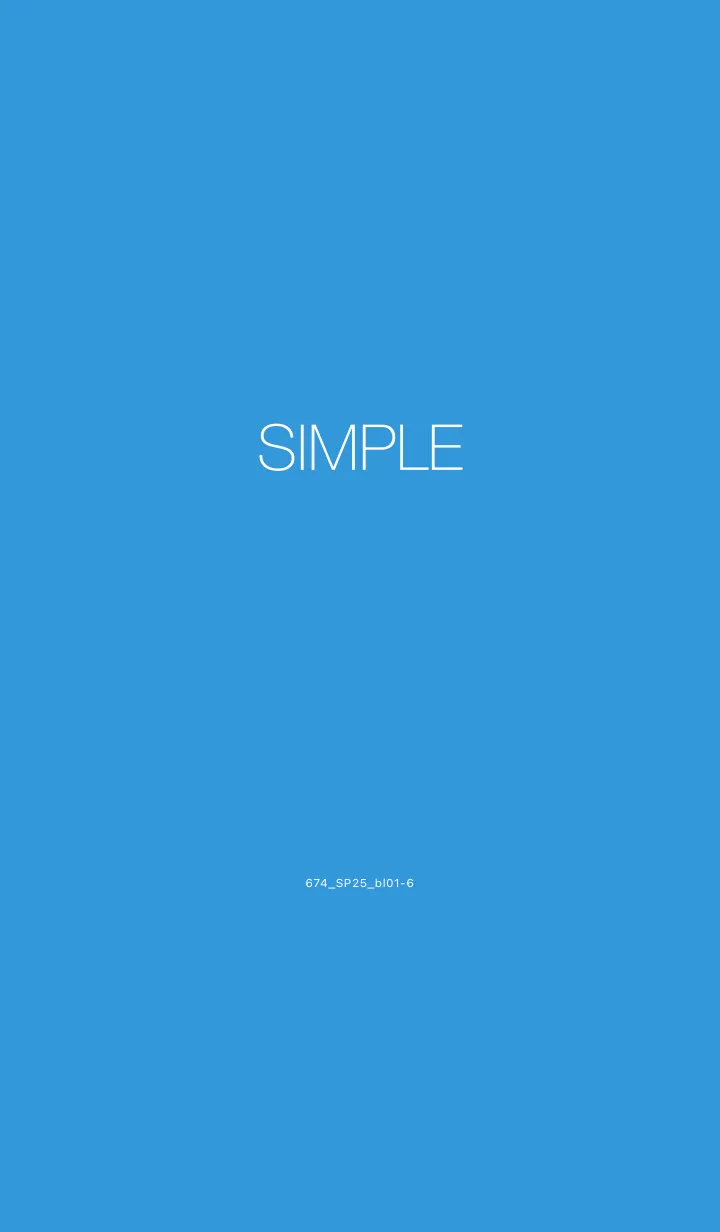 674.25_ブルー1-6のLINE着せ替え