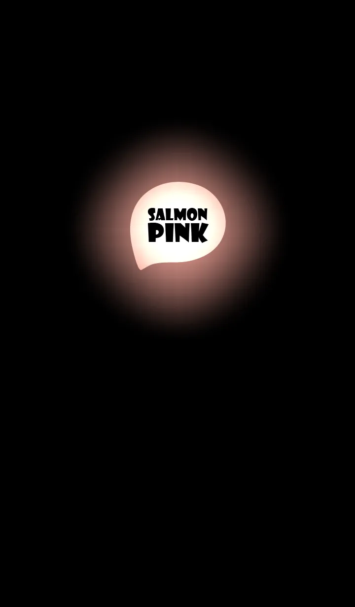 [LINE着せ替え] Salmon Pink In Black v.10 (JP)の画像1