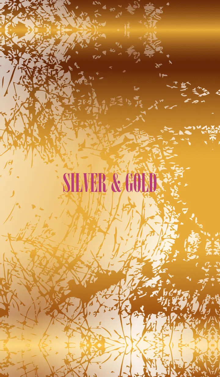 [LINE着せ替え] SILVER & GOLD 3の画像1