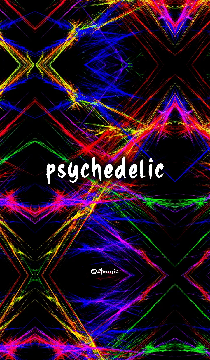 [LINE着せ替え] サイケデリック [殴り描き]の画像1