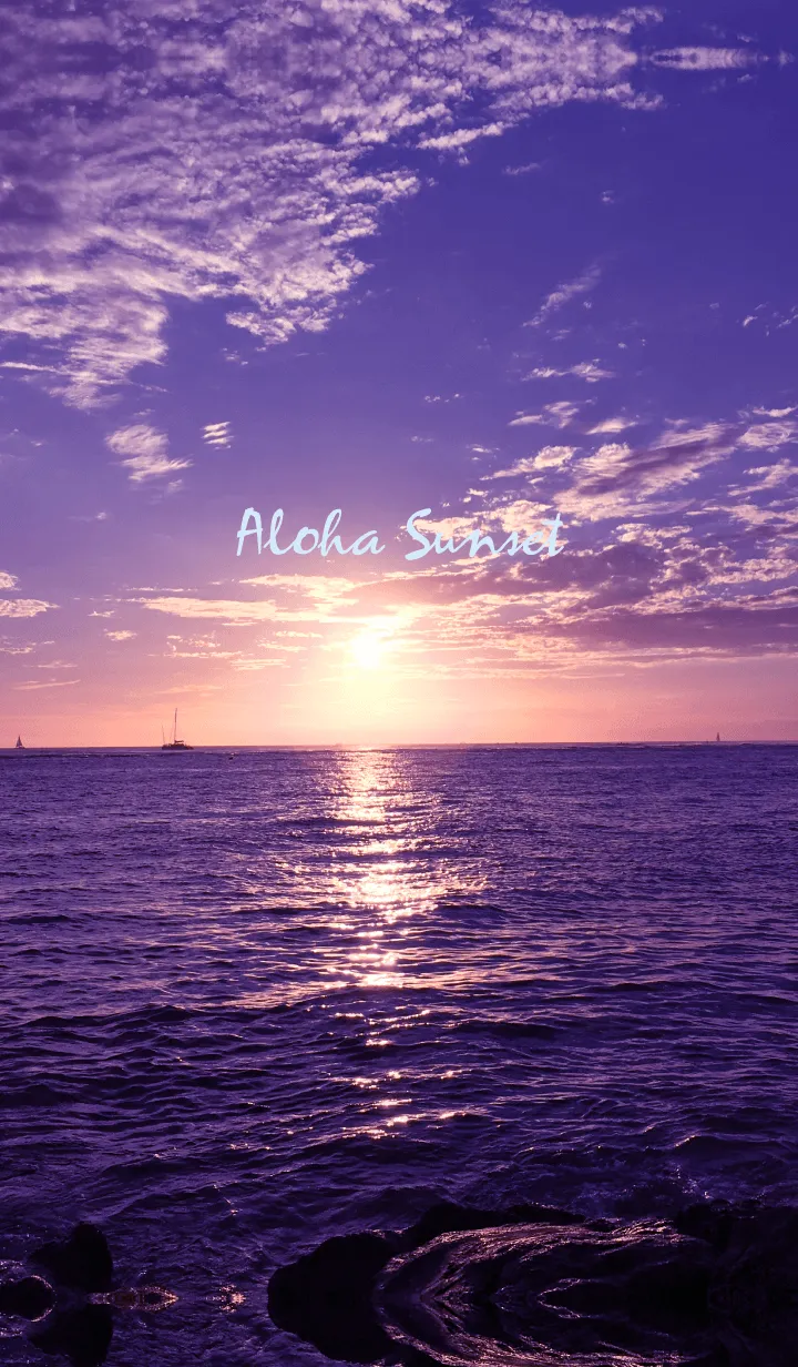 [LINE着せ替え] ALOHA Sunset 3の画像1