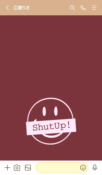 [LINE着せ替え] シット アップ スマイル _24の画像3