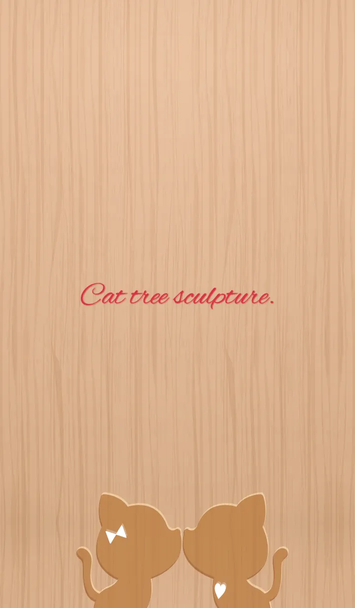 [LINE着せ替え] Cat tree sculpture 14の画像1