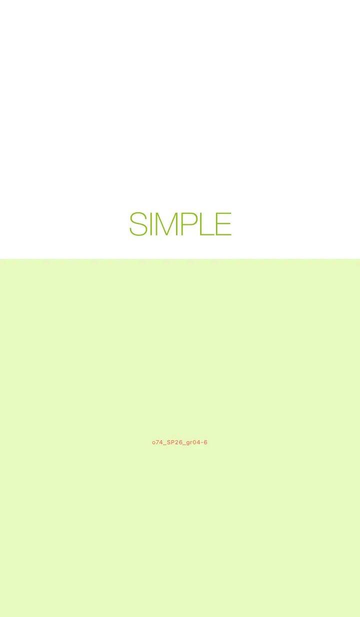 [LINE着せ替え] o74_26_グリーン4-6の画像1