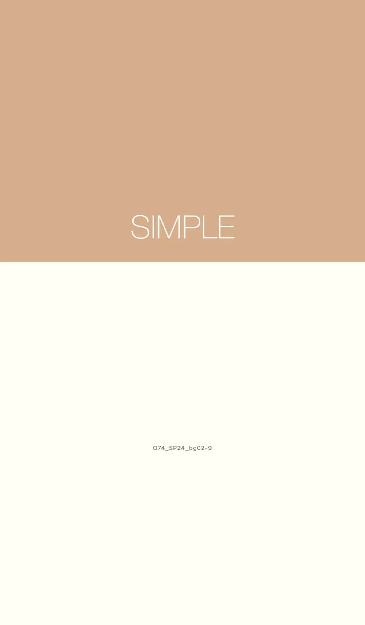 [LINE着せ替え] O74_24_ベージュ2-9の画像1