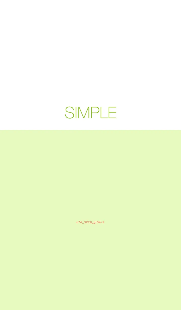 [LINE着せ替え] o74_26_グリーン4-9の画像1