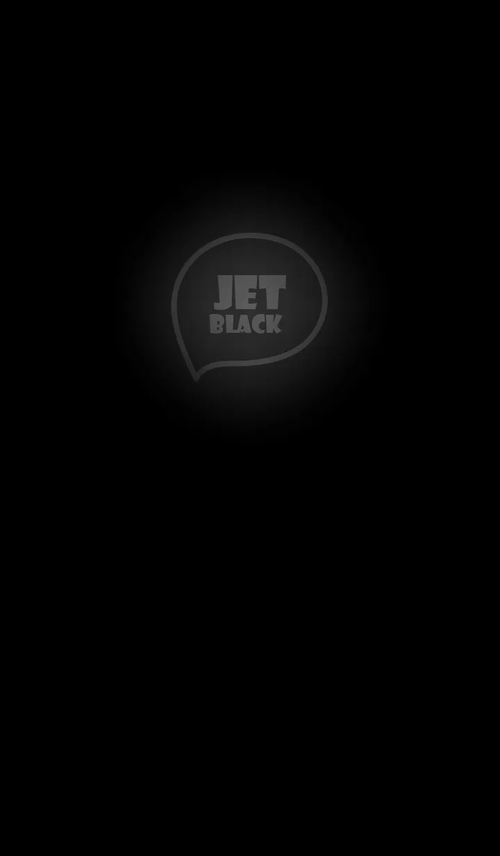 [LINE着せ替え] Jet Black  Neon Theme Ver.6 (JP)の画像1