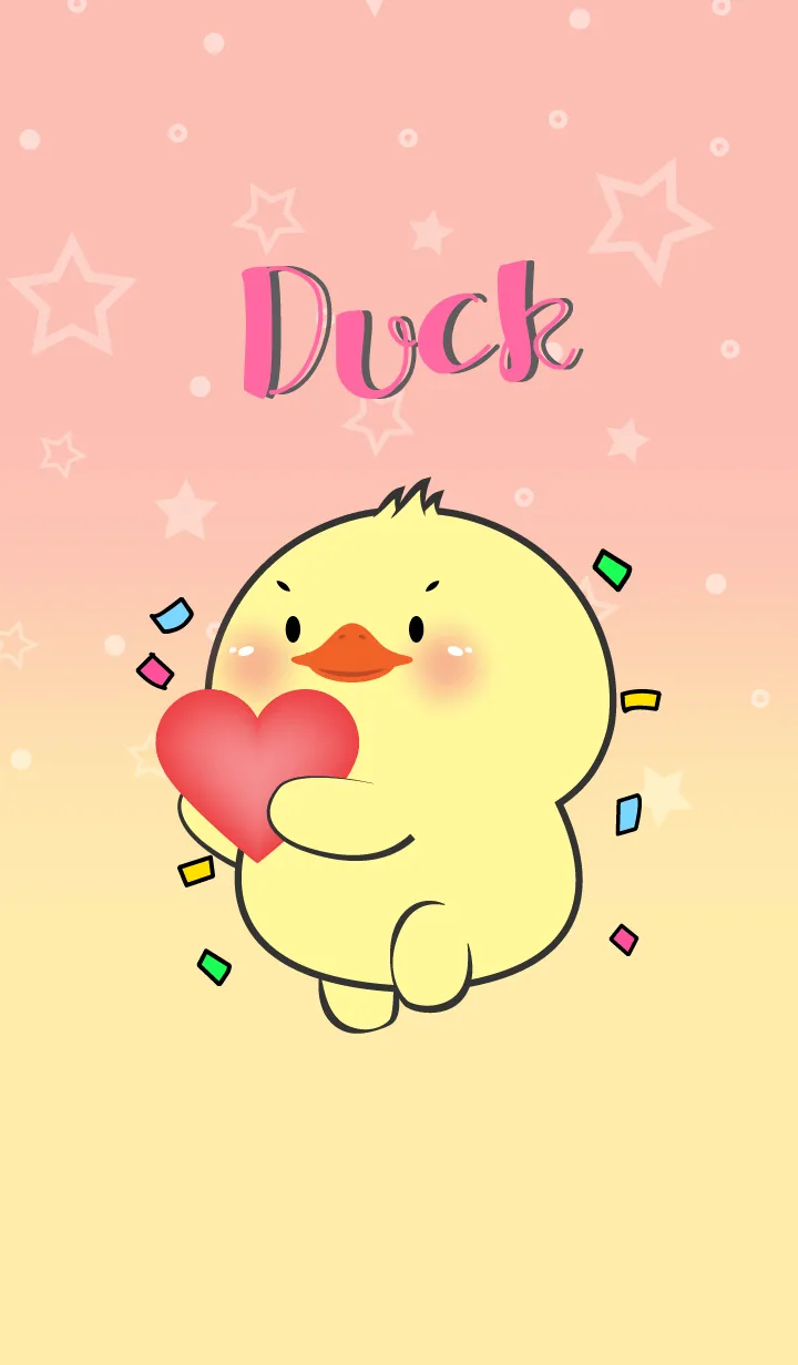 [LINE着せ替え] Little  Duck  In Pastel Theme (JP)の画像1