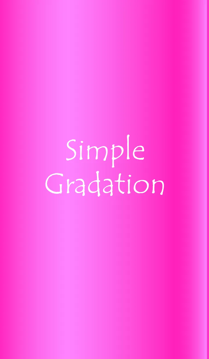 [LINE着せ替え] Simple Gradation -GlossyPink 22-の画像1