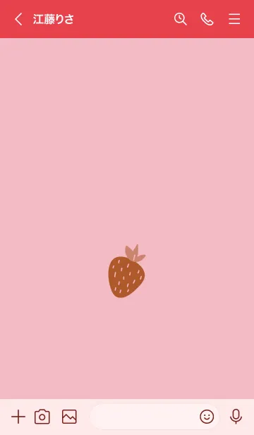 [LINE着せ替え] ミニ ストロベリー 28の画像3