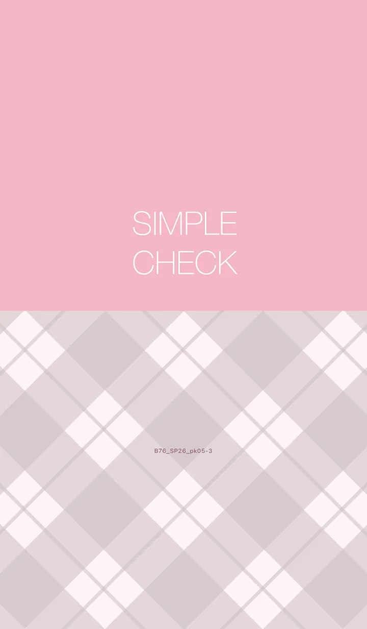 [LINE着せ替え] B76.26_ピンク5-3の画像1