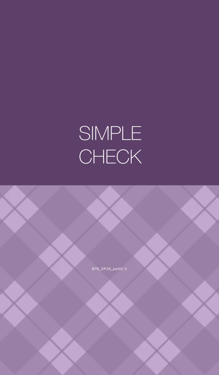 [LINE着せ替え] B76.26_パープル5-3の画像1