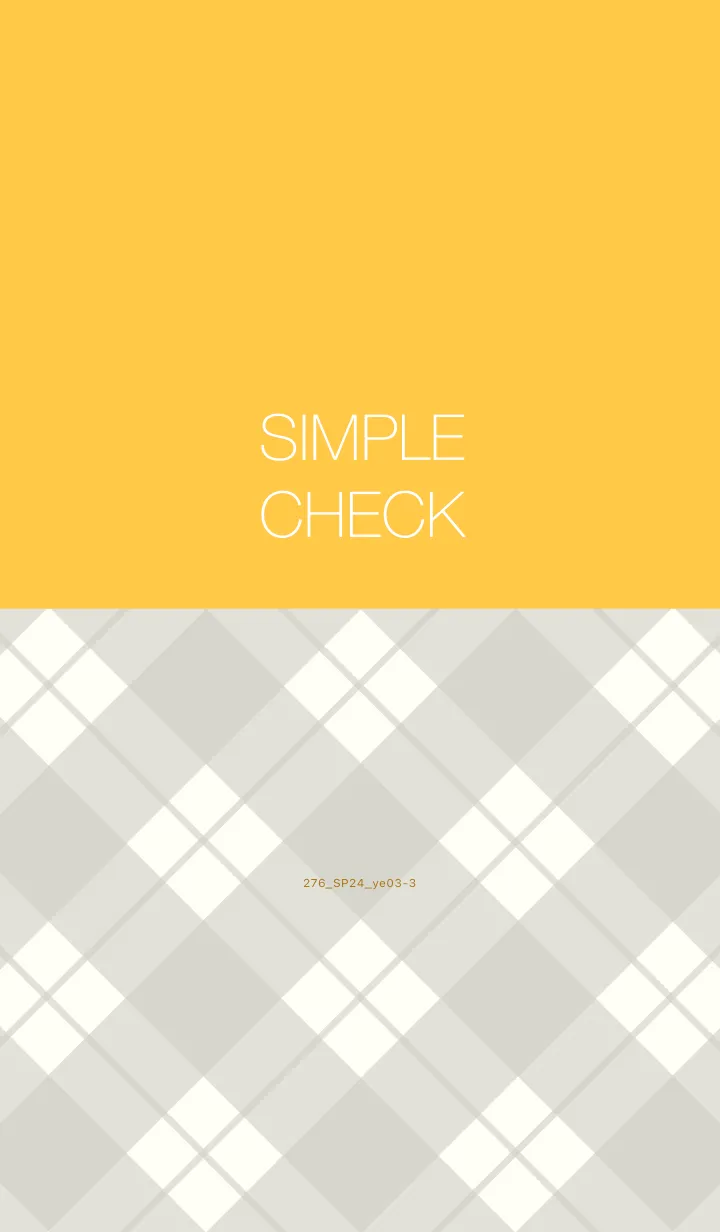 [LINE着せ替え] 276.24_イエロー3-3の画像1