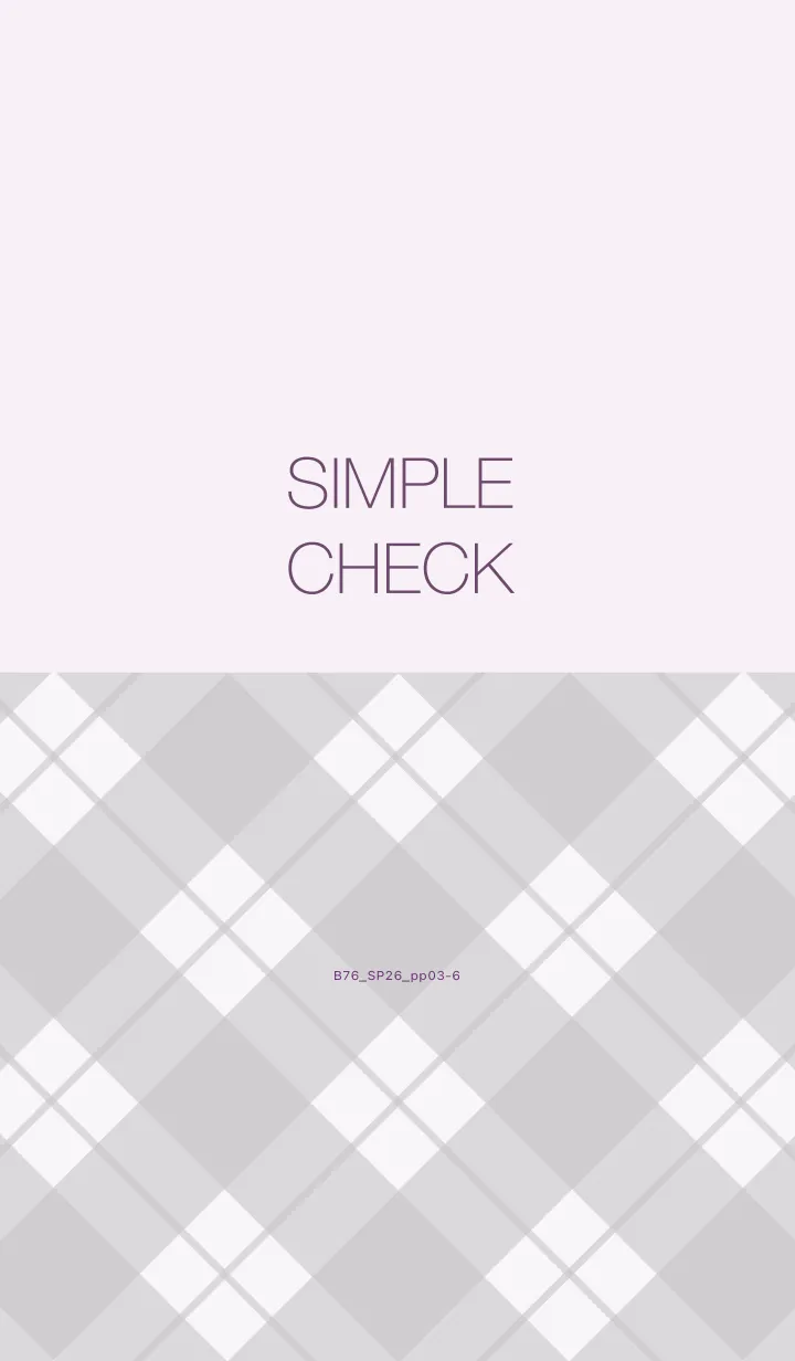 [LINE着せ替え] B76.26_パープル3-6の画像1