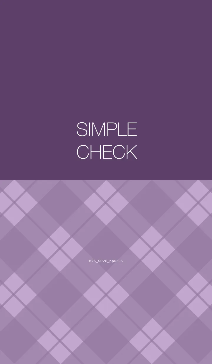 [LINE着せ替え] B76.26_パープル5-6の画像1