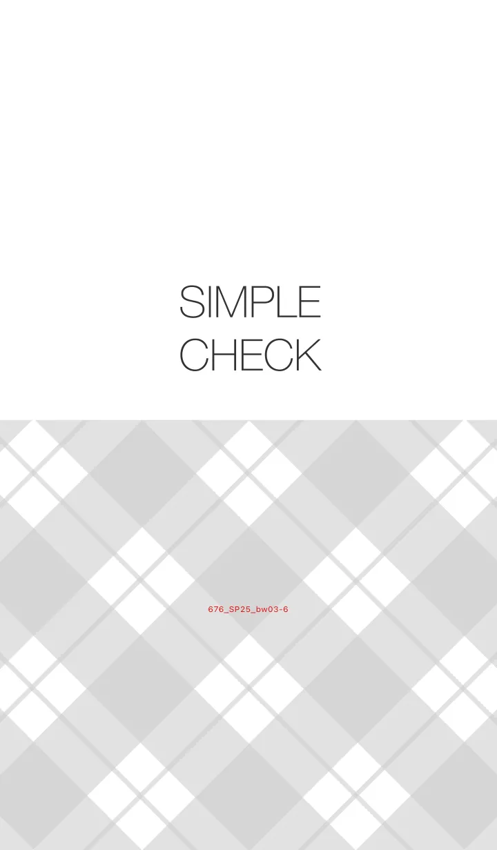 [LINE着せ替え] 676.25_黒/白3-6の画像1