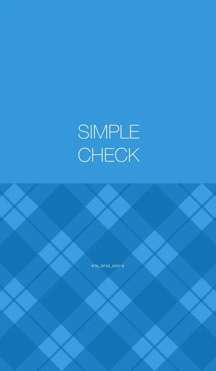 [LINE着せ替え] 676.25_ブルー1-6の画像1