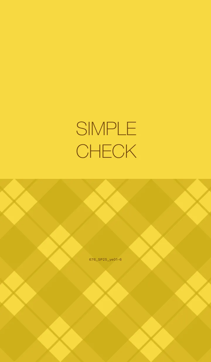 [LINE着せ替え] 676.25_イエロー1-6の画像1