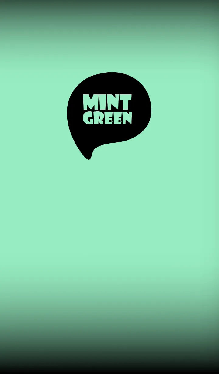 [LINE着せ替え] Mint Green And Black Vr.9 (JP)の画像1