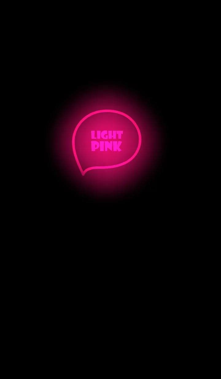 [LINE着せ替え] Light Pink  Neon Theme Ver.6 (JP)の画像1