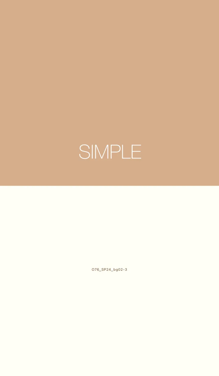 [LINE着せ替え] O76_24_ベージュ2-3の画像1