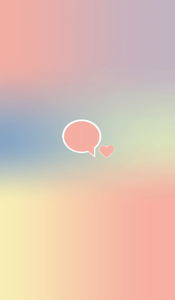 Purple pink pastel theme JPの着せ替えメイン画像