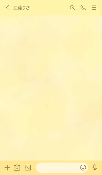 [LINE着せ替え] リボンいちご'イエロー'の画像3