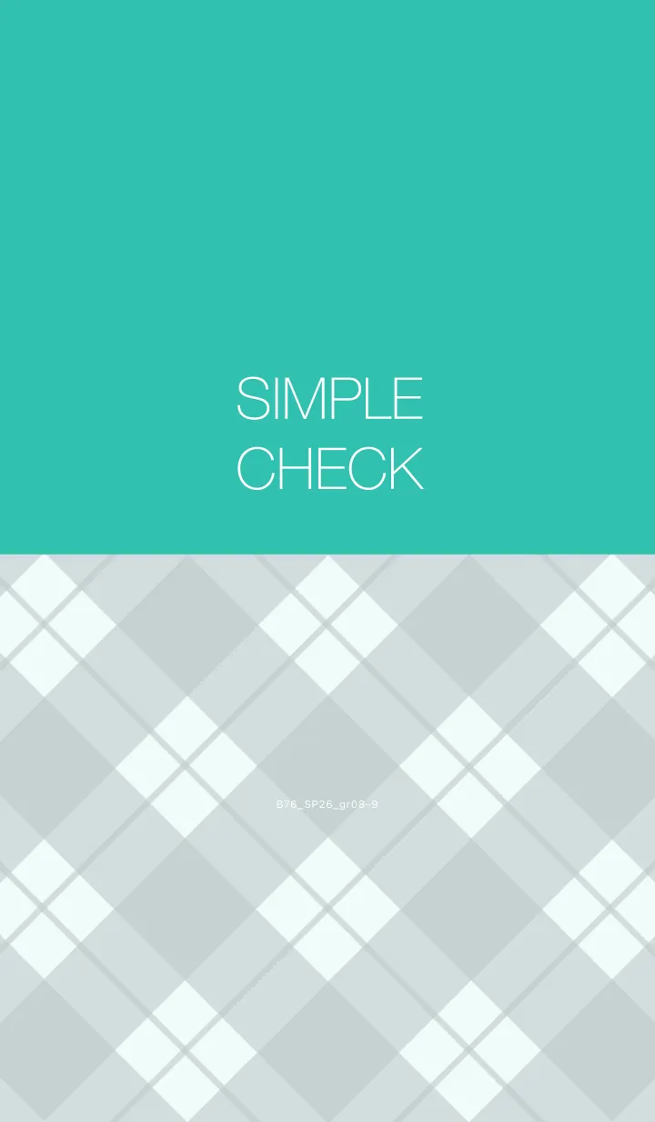 [LINE着せ替え] B76.26_グリーン8-9の画像1