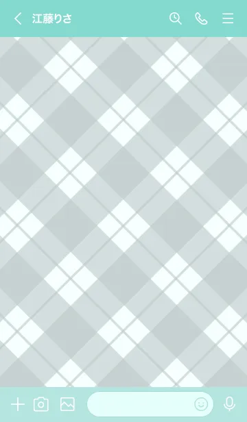 [LINE着せ替え] B76.26_グリーン8-9の画像3