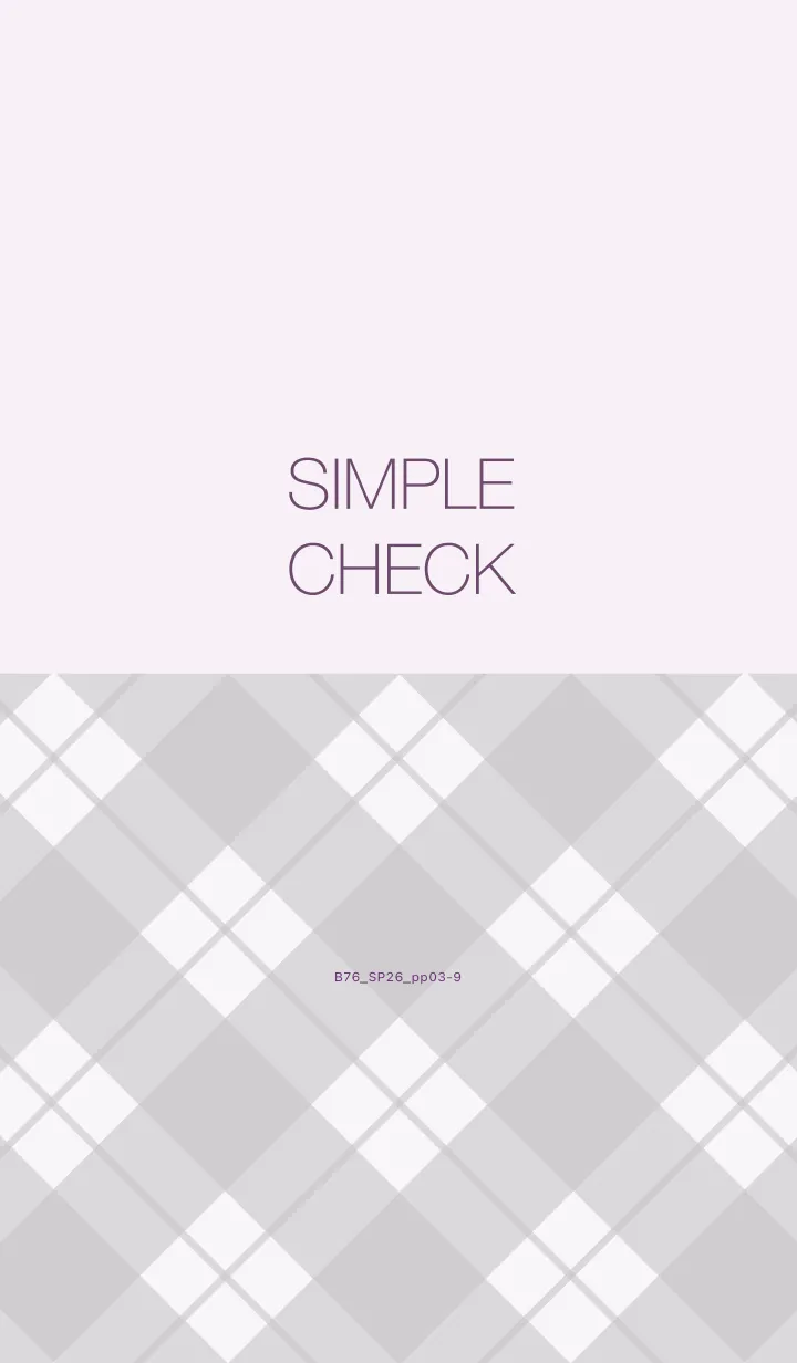 [LINE着せ替え] B76.26_パープル3-9の画像1