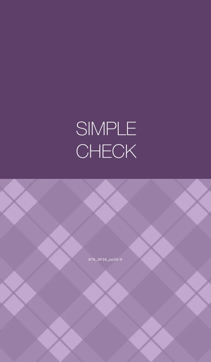 [LINE着せ替え] B76.26_パープル5-9の画像1