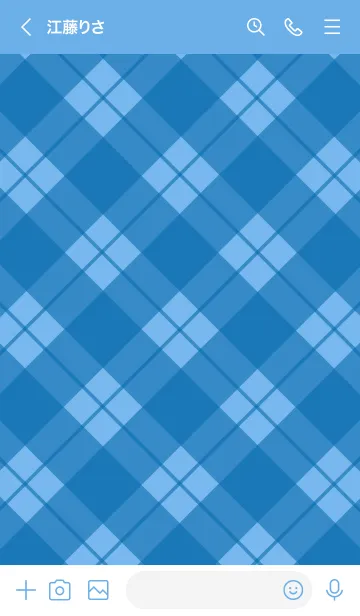 [LINE着せ替え] 676.25_ブルー1-9の画像3