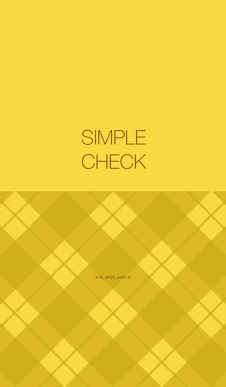 [LINE着せ替え] 676.25_イエロー1-9の画像1