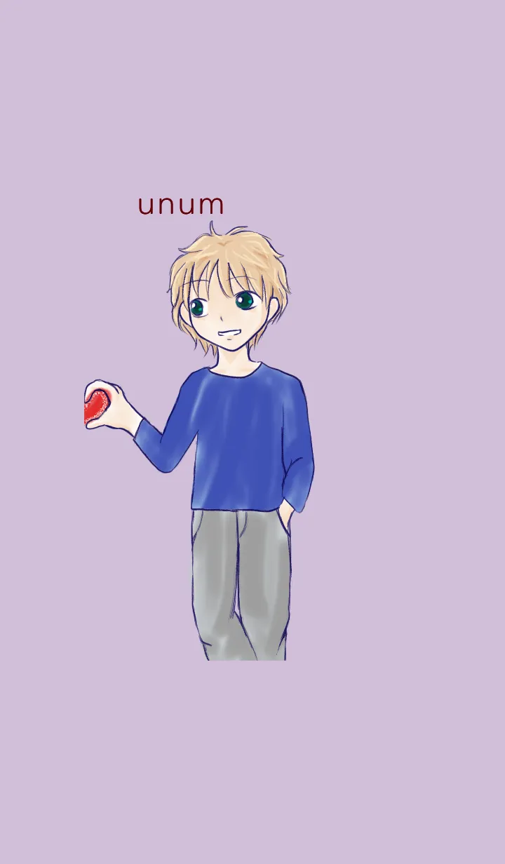 [LINE着せ替え] Unum ペア-男の子用-の画像1